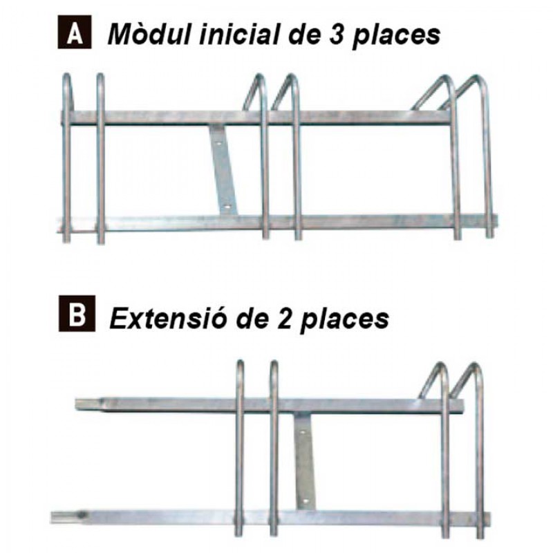 Aparcabicicletes modular INFINITE